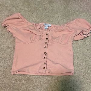 Pink blouse
